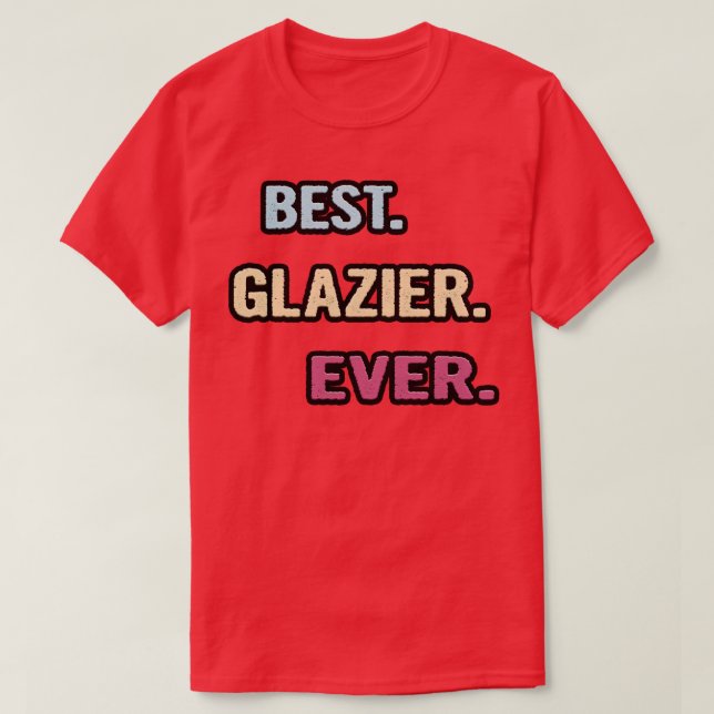 Camiseta Mejor Idea de Regalo Glazier Neve (Diseño del anverso)