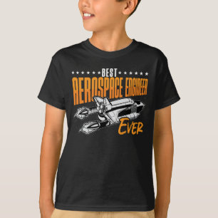 Camiseta Mejor Ingeniero Aeroespacial, Espacio de Ingenierí