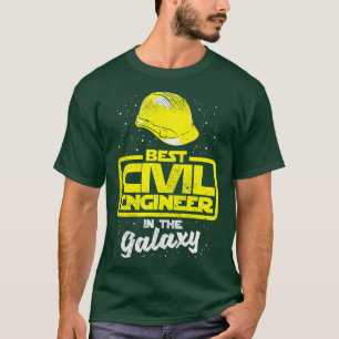 Camiseta Mejor Ingeniero Civil De La Galaxia