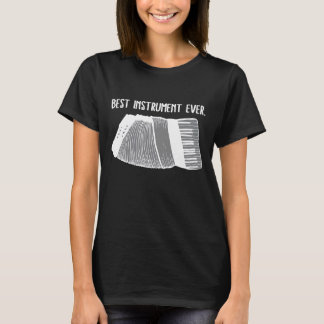 Camiseta Mejor Instrumento De Acordeón Para El Juego De Aco