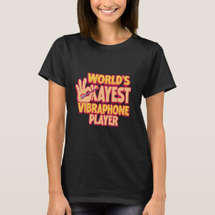 Camiseta Mejor intérprete de vibráfono del mundo Marimba