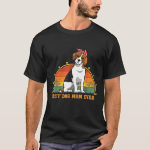 Camiseta Mejor Jack Russell Terrier Dog Mom Ever Dog Love