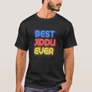 Camiseta Mejor Jiddu de la historia - Divertido nombre Jidd