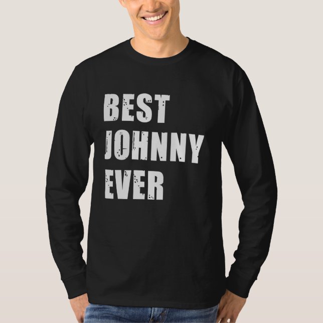 Camiseta Mejor Johnny Ever Team Johnny Idea (Anverso)