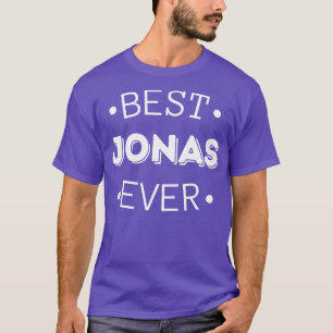 Camiseta Mejor Jonas Ever Funny Jonas primer nombre