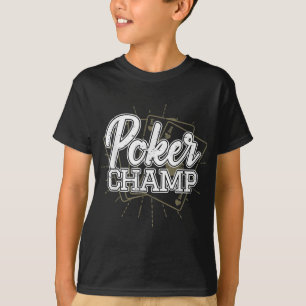 Camiseta Mejor juego de cartas de póker del jugador