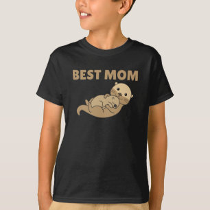 Camiseta Mejor Juego De Mantequilla Para Mama Sweet Animals
