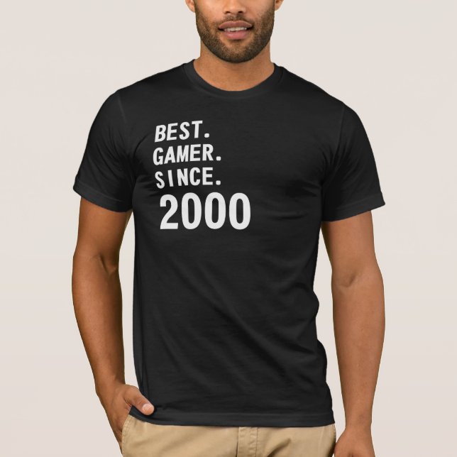 CAMISETA MEJOR JUEGO DESDE 2000 (Anverso)