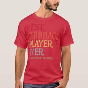 Camiseta Mejor Jugador De Cribbage Que Se Prepare A Ser Sku