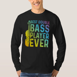Camiseta Mejor jugador de doble trasero con doble contrapes