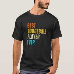 Camiseta Mejor jugador de dodgeball retro de todos los tiem