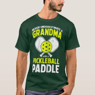 Camiseta Mejor Jugadora De Pickleball Abuela Niñera Gracios