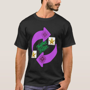 Camiseta Mejor Juntos AI Innovación Estrella Inspiradora T
