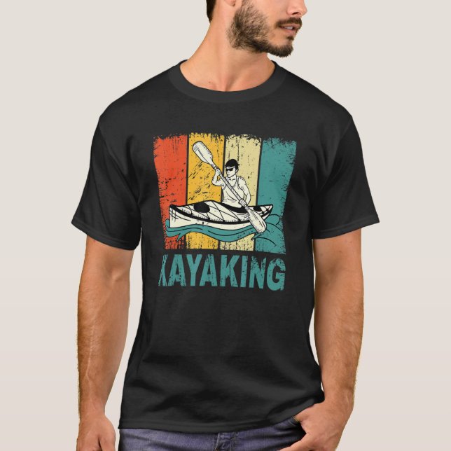 Camiseta Mejor Kayak Para Hombres Mujeres Kayak Kayak Pesca (Anverso)