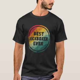 Camiseta Mejor Kickboxer Divertido Kickboxer