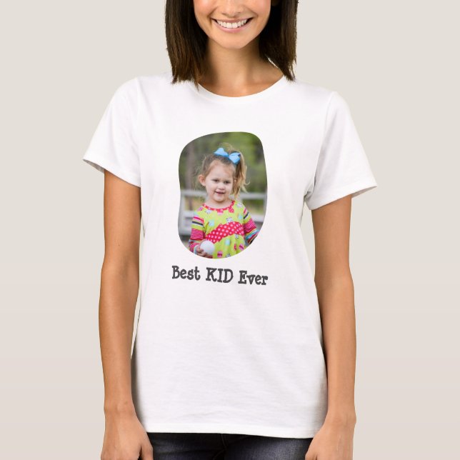 Camiseta Mejor KID que sube tu foto familiar (Anverso)