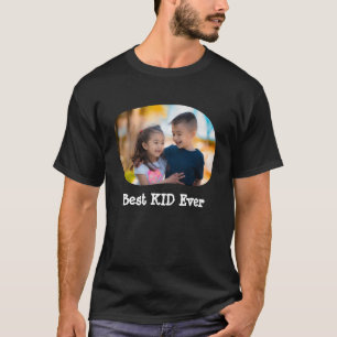 Camiseta Mejor KID subir tu foto de familia horizontal