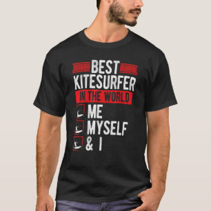 Camiseta Mejor Kitesurfer del Mundo Kiteboarding Vintage