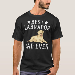 Camiseta Mejor Labrador de Laboratorio Padre del Laboratori