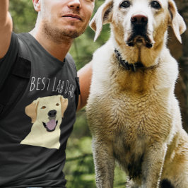 Camiseta Mejor Labrador Padre Retriever Labrador Amarillo