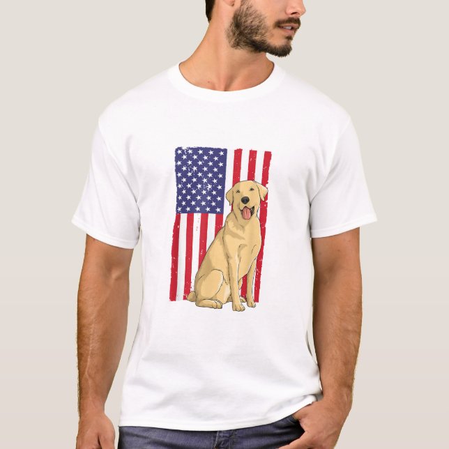 Camiseta Mejor Labrador Para Hombres Mujeres Yellow Lab Rec (Anverso)