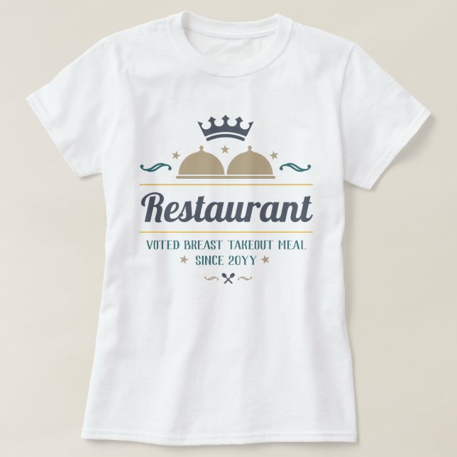Camiseta Mejor Lactancia Materna de Lactancia con "comida p (Diseño del anverso)