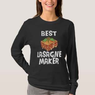Camiseta Mejor Lasagna Lasagna Baker Pizza Maker