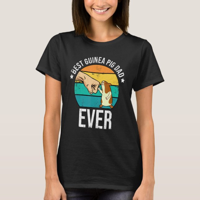 Camiseta Mejor lechón guineano jamás amante de los animales (Anverso)