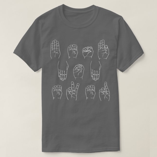 Camiseta Mejor Lenguaje de Rótulo de Mamá Nunca 3 (Diseño del anverso)