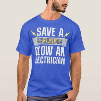 Camiseta Mejor Linema Profesional para Hombres de Arte Elec