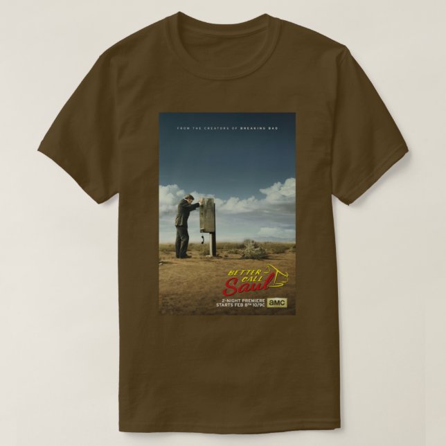 Camiseta Mejor llama a Saul 1 (Diseño del anverso)