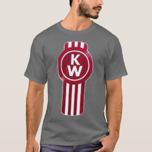 Camiseta mejor logotipo de kw rojo