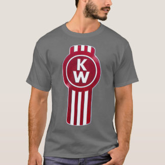 Camiseta mejor logotipo de kw rojo