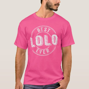 Camiseta Mejor Lolo de Todos los Tiempos Cita Divertida de