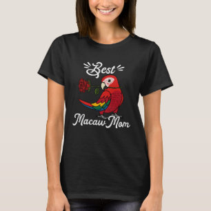 Camiseta Mejor Loro Mamá I Scarlet Macaw