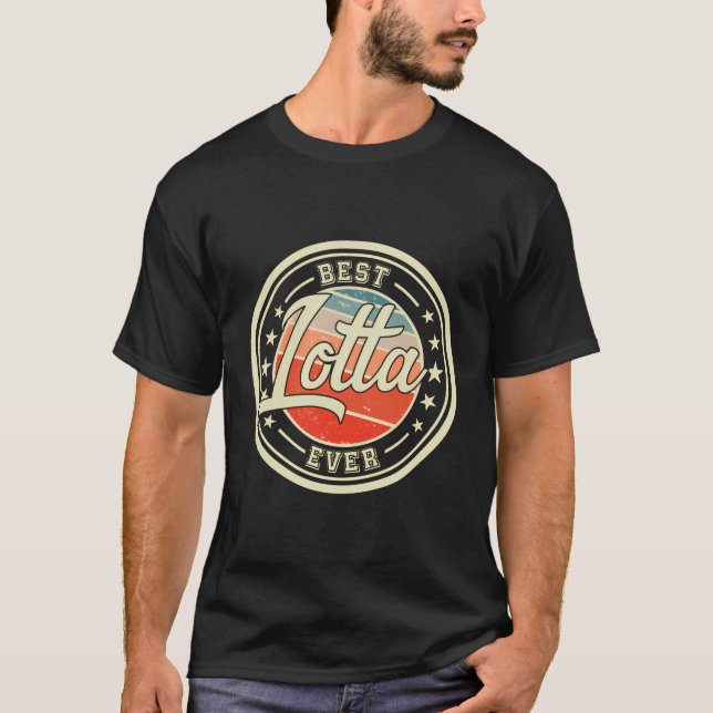 Camiseta Mejor Lotta Divertida Diciendo Nombre Lotta (Anverso)