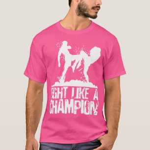 Camiseta Mejor luchador K1 contra el deporte nocturno Marci