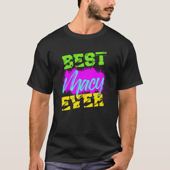 Camiseta Mejor Macy Ever (Anverso)