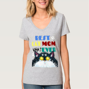Camiseta Mejor Madre De Gato   Gracioso Gato Amantes