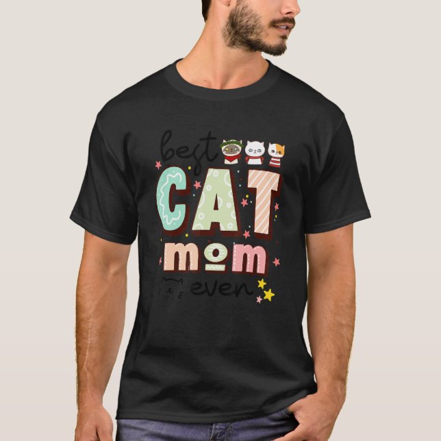 Camiseta Mejor Madre De Gato Para Gato (Anverso)