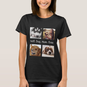 Camiseta Mejor Madre De Perro Mascota Fotografía Personali