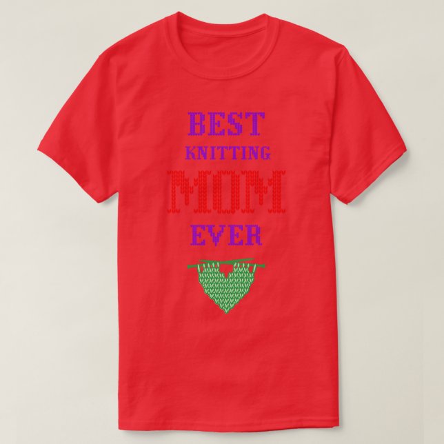 Camiseta Mejor Madre de punto (3) (Diseño del anverso)