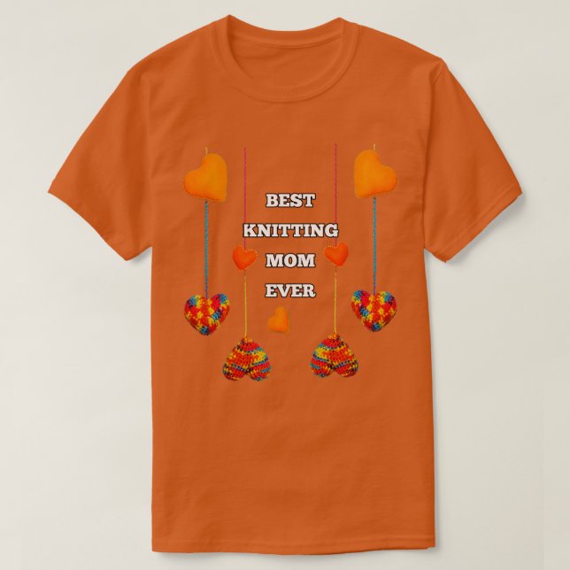 Camiseta Mejor madre de punto nunca (Diseño del anverso)