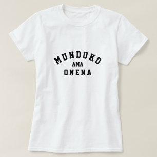 Camiseta mejor madre del mundo en vasco munduko ama onena