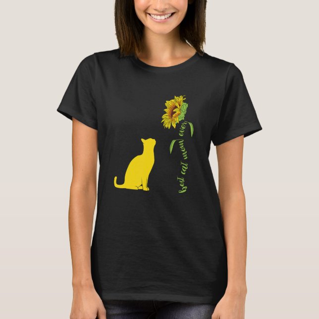 Camiseta Mejor Madre Gata Alguna Vez Propietaria De Gatos U (Anverso)
