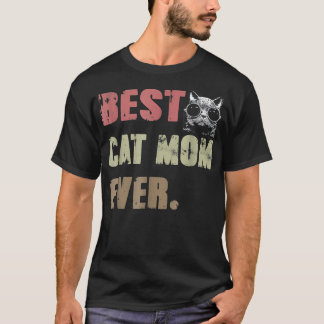 Camiseta Mejor Madre Gata Nunca T Gracioso Gato Amante Padr