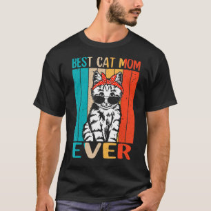 Camiseta Mejor Madre Gata Vintage KITTENS para Mujeres