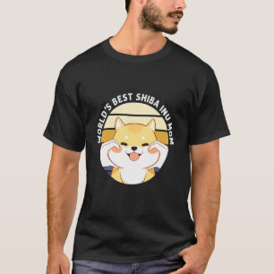 Camiseta Mejor Madre Inu Shiba del Mundo