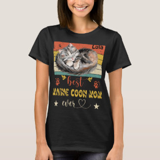 Camiseta Mejor Madre Mona Mona Nunca Graciosa Gato Mamá Gat
