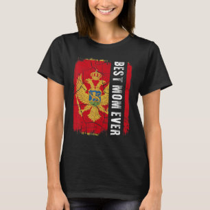 Camiseta Mejor madre montenegrina que nunca Montenegro band
